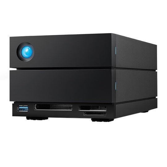 LaCie 2big Dock v2 External Hard Drive 20TB Thunderbolt 3 Black - Image 5