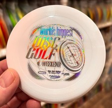 1980's Frisbee MINI Rainbow Worlds Biggest Disc Golf Wham-O 556 Whamo New OOP