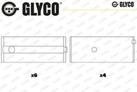 Glyco H1085/50.25MM Kurbelwellenlager