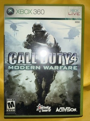 Call of Duty 4: Modern Warfare Xbox 360 Game & Box