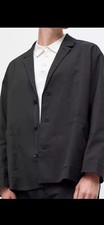 Lululemon Black Men's Relaxed Fit Smooth Twill Blazer Size Large