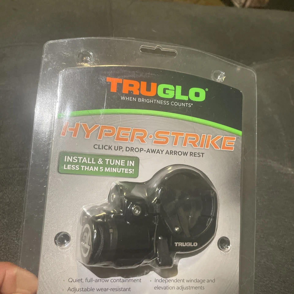 TruGlo Hyper-Strike Drop Away Rest Black LH - Image 2 of 4