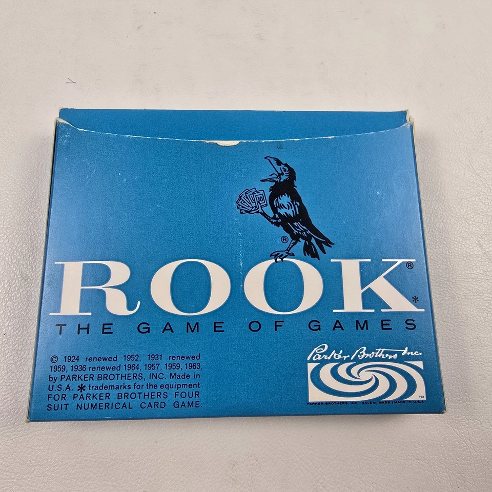 Juego de Cartas Torre Parker Brothers Vintage Completo Caja Original 1963 Clásico LEER Foto 3 de 4