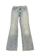 Wrangler Bootcut Denim Jeans - Boys Size 14 Slim - Blue - Adjustable