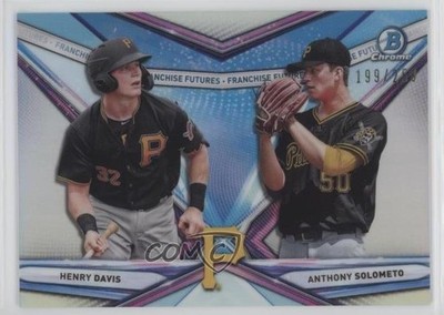 2021 Bowman Draft Franchise Futures Refractor Henry Davis Anthony Solometo md3