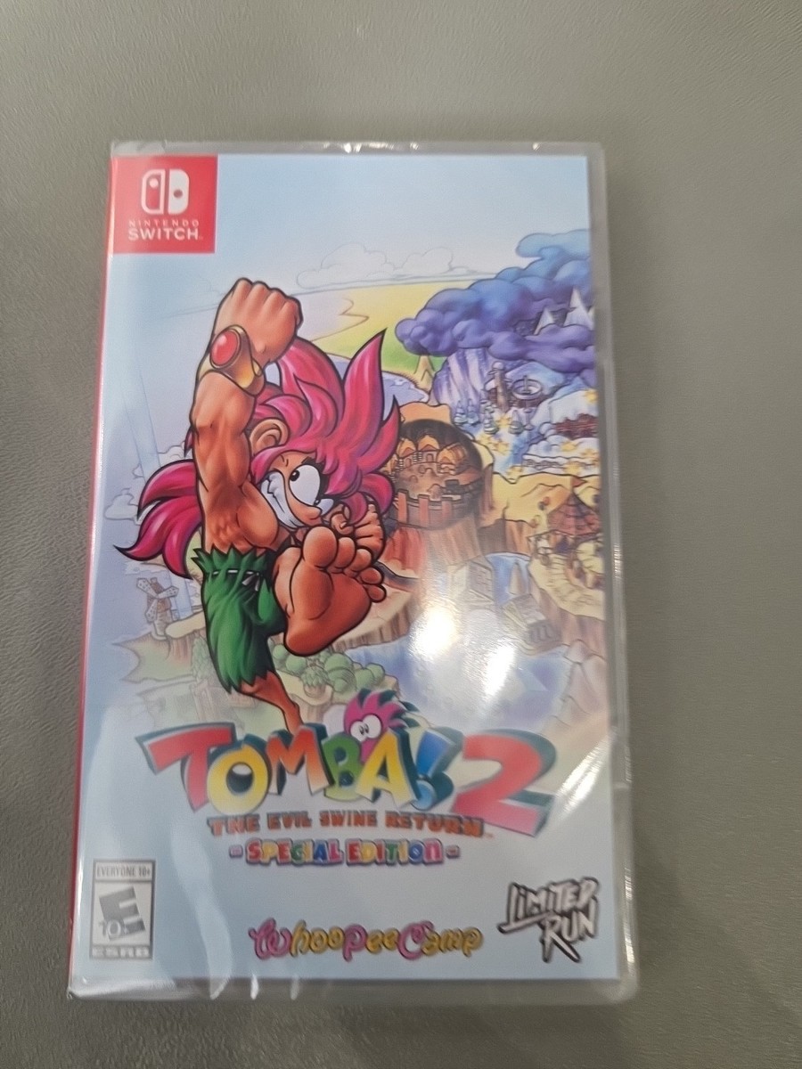 Tomba! 2: The Evil Swine Return (Nintendo Switch) - LRG #299 - PAX