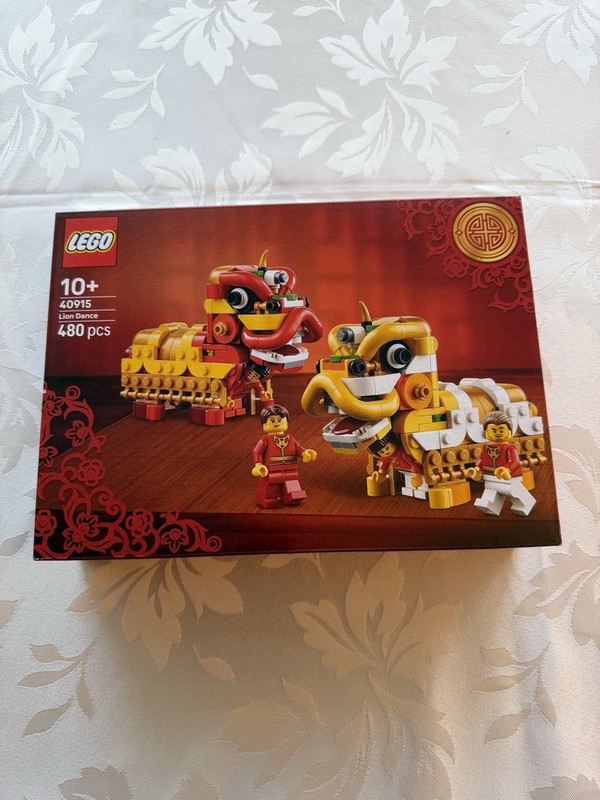 LEGO 40915 Lion Dance Chinese New Year Building Set 480 Pieces New Sealed