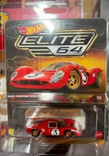 2025 Hot Wheels Elite 64, 1967 Ferrari 330 P4, Factory Sealed 1:64