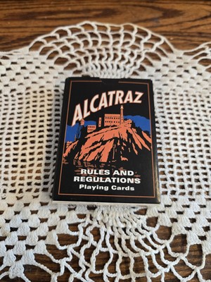 Alcatraz Rules and Regulations Playing Cards SEALED VTG 2003 get them now!