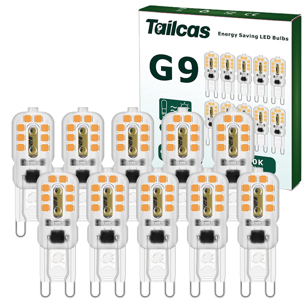 Ampoule G9 LED 3W anti-scintillement 300LM pour un confort visuel optimal