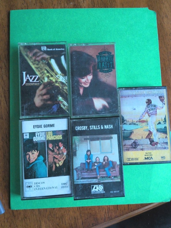 Music Cassette Tapes Lot, Various