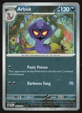 SV05: Temporal Forces Arbok #101/162 Reverse Holo Pokemon Card
