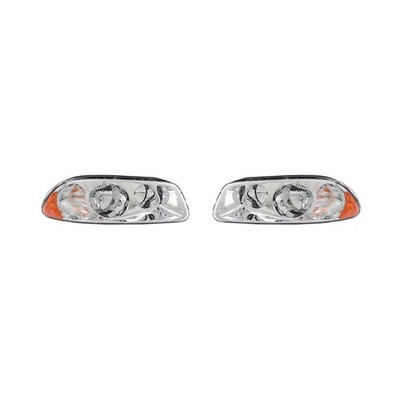 NEW PAIR OF HEADLIGHT FITS MACK HD VISION BASE TRACTOR 12.8L 2011-2008 2M0526AM