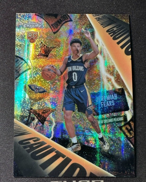 Jeremiah Fears 2025-26 Topps Chrome Advisory RC Case Hit SSP #AD-7