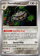 Ferrothorn 063/086 Uncommon Chaos Rising Pokemon Near Mint