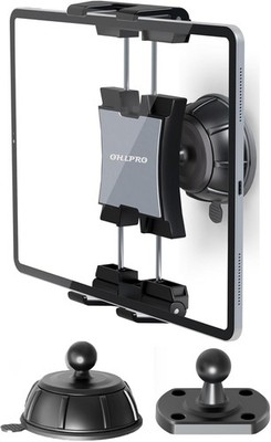 Tablet Wall Mount Holder,360° Rotating iPad Wall Mount Holder with Suction Cu...