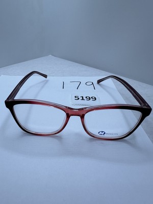 NEW MODERN OPTICAL HABIT CHERRY FADE  AUTHENTIC EYEGLASSES FRAMES 54-17-140