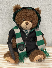 Harry Potter Slytherin Build-A-Bear w/ Robe,Wand, Jacket, Pants, Scarf,Shirt,Tie