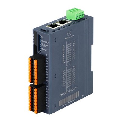 SM53xS EtherCAT Slave Modul 24VDC 2xRJ45 4AI/4AO 16Bit DIN Rail Industrie