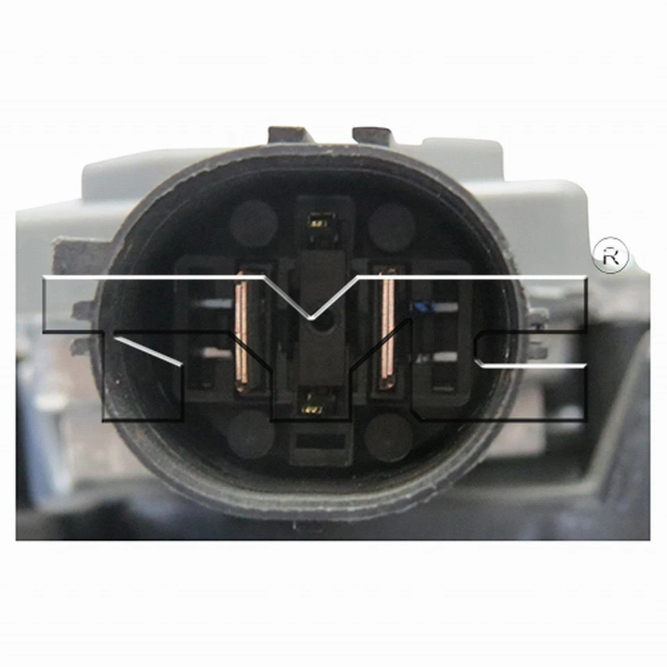 Conjunto de ventilador condensador y radiador doble TYC 623030 para Lincoln MKZ 07-09 Foto 3 de 4