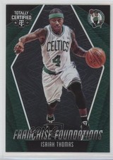 2016-17 Panini Totally Certified Franchise Foundations Isaiah Thomas #21 9l4