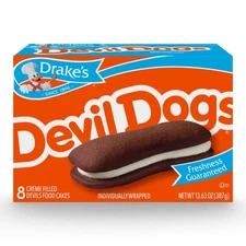 Drake's Devil Dogs, Creme Filled Chocolate Cakes (3-Boxes)