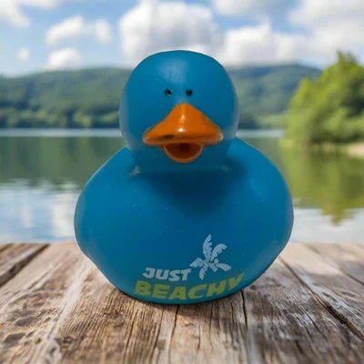 DUCK OF THE MONTH Hawaiian Aloha Just Beachy Rubber Duck