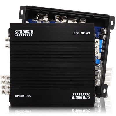 800 W SUNDOWN AUDIO SFB-200.4V2 4-KANAL VERSTÄRKER