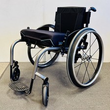 TiLite Titanium Manual Wheelchair Spinergy Wheels Vicair Vector X Cushion