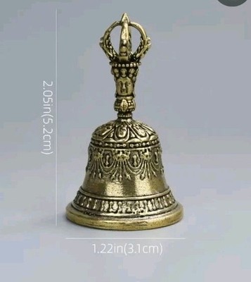 Kleine süße Messing Glocke für Puja usw.