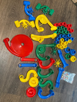 Mindware Marble Run 52 Replacement Pieces and Marbles
