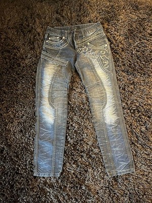 Kosmo Lupo Cargo Star Damen Jeans Size 30 W30