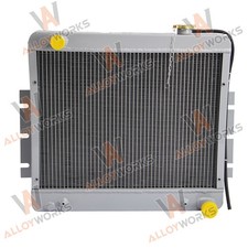 Aluminum Radiator FOR Hyster Forklift H135XL H155XL 4.3 Vortec #1456899,1387250