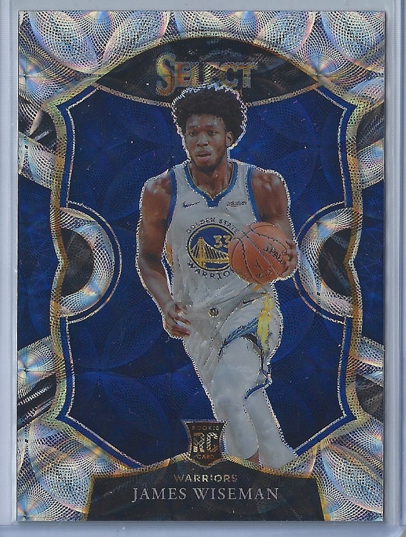 2020-21 Panini Select Concourse Scope Prizm James Wiseman #62 Rookie RC