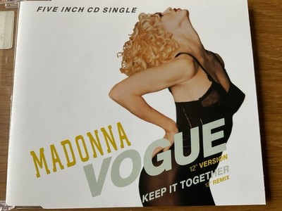 Madonna CD Vogue 2 track EP Sire Warner Records Made In Germany 7599201525
