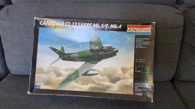 Modellbausatz Monogram 1:48 Canadair CL.13 Sabre Mk.5/F Mk.4