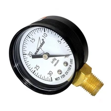 American Granby IPVG302-4L Pool Filter Vacuum Gauge, 2 in.
