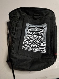 D20 Collective Dice & Supplies Dice Giveth and Taketh Deluxe Dice Bag