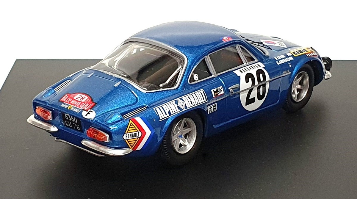 RENAULT ALPINE A110 RALLYE MONTE CARLO 1971 O. ANDERSSON ALTAYA 1:4