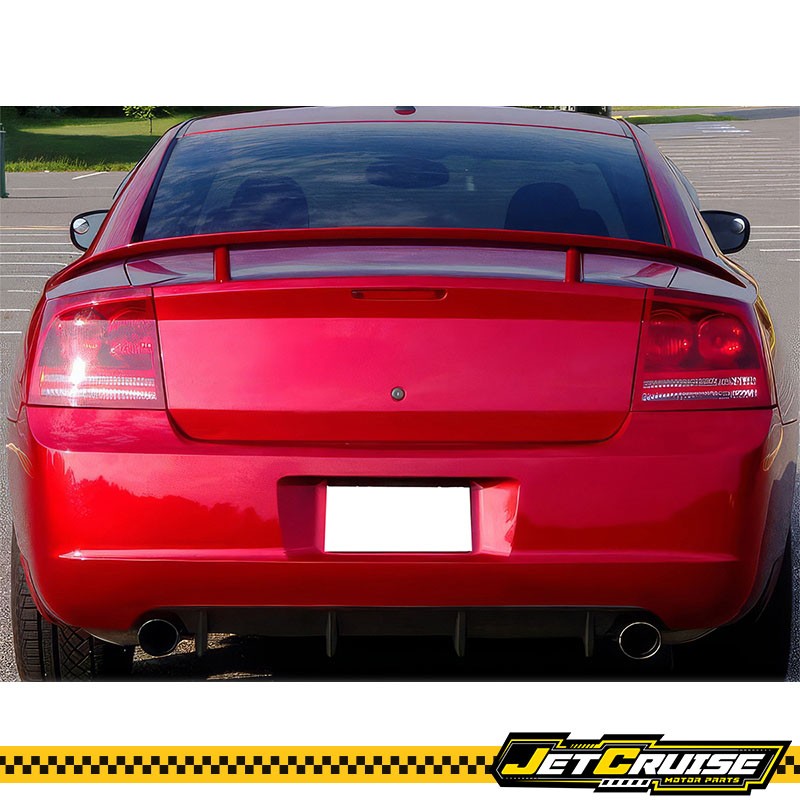 Fits 06-10 Dodge Charger MDP Style Rear Bumper Lip Diffuser Valance Spoiler PU
