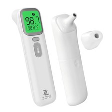 Z.ONE 2-in-1 Infrared Thermometer, for Adults and Children with Forehead Ear an