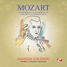 Mozart - Divertimento in D Major K. 136 Salzburg Symphony 1 Used Very Good  Al