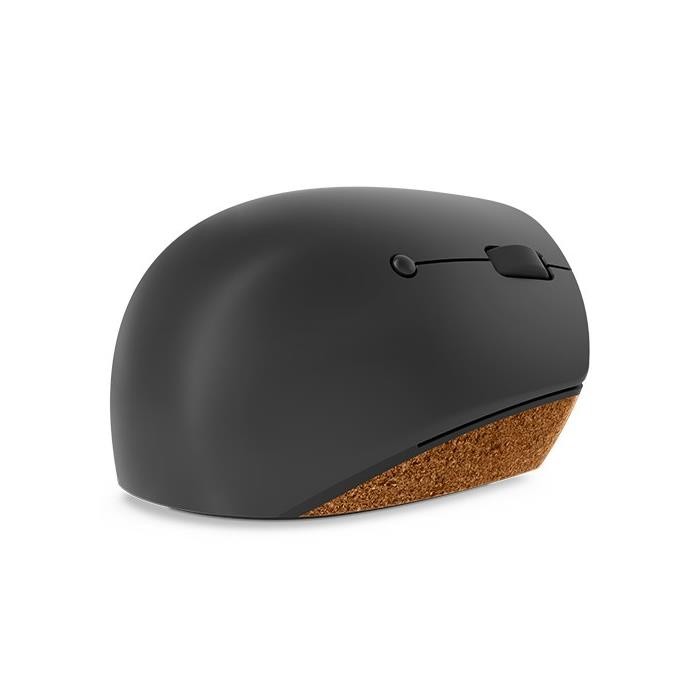 Souris verticale sans fil Lenovo Go pour télétravailleur et aménagement de bureau moderne