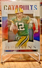 2022 Panini Origins Football AARON RODGERS Catapults Green Bay Packers