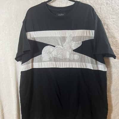 Akoo Shirt Mens Size 3XL Align Knit Short Sleeve T-Shirt