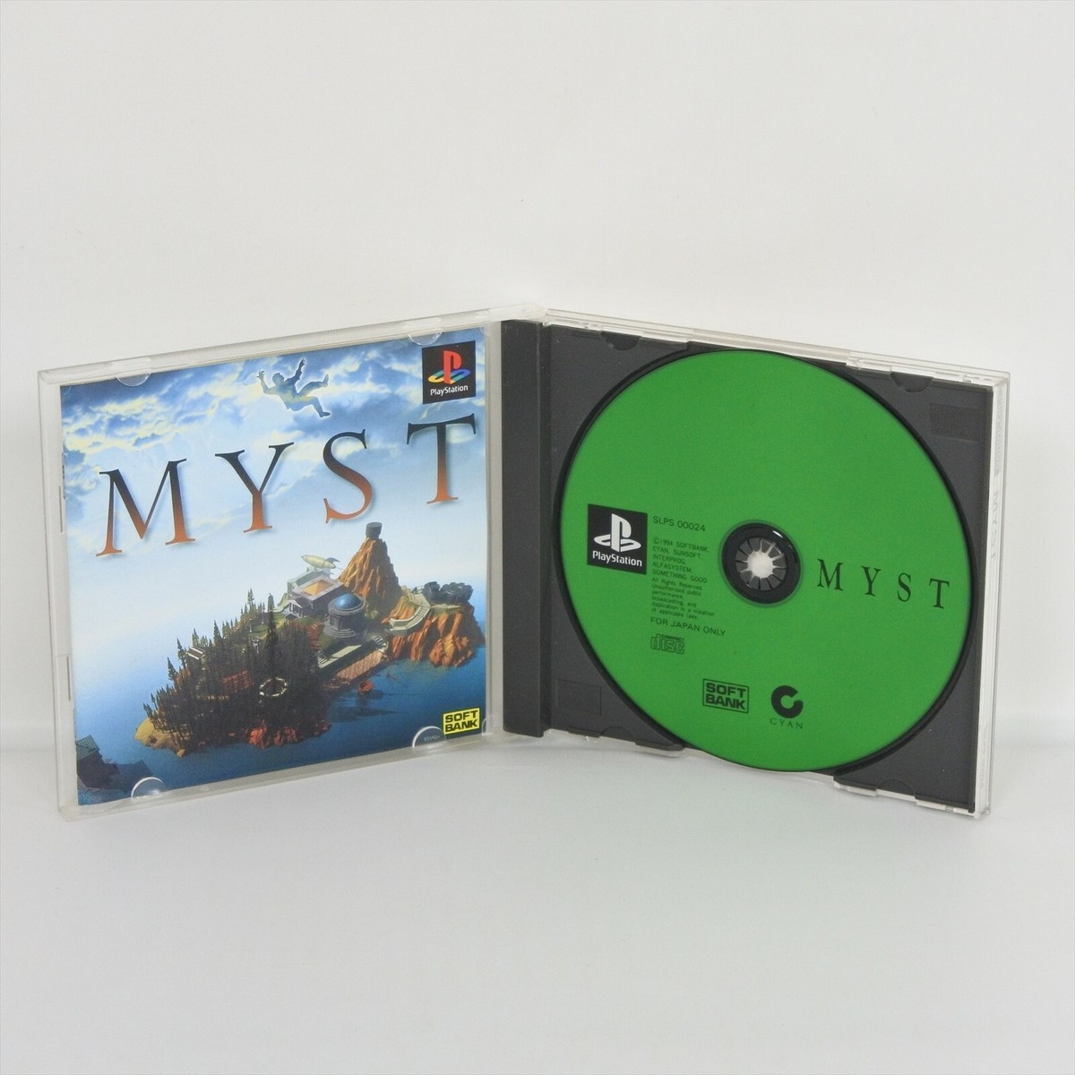 MYST PS1 Playstation ccc For JP System p1 | eBay