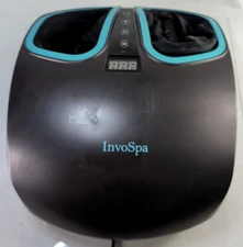 InvoSpa Shiatsu Foot Massager Machine with Heat Electric Deep Kneading Massage