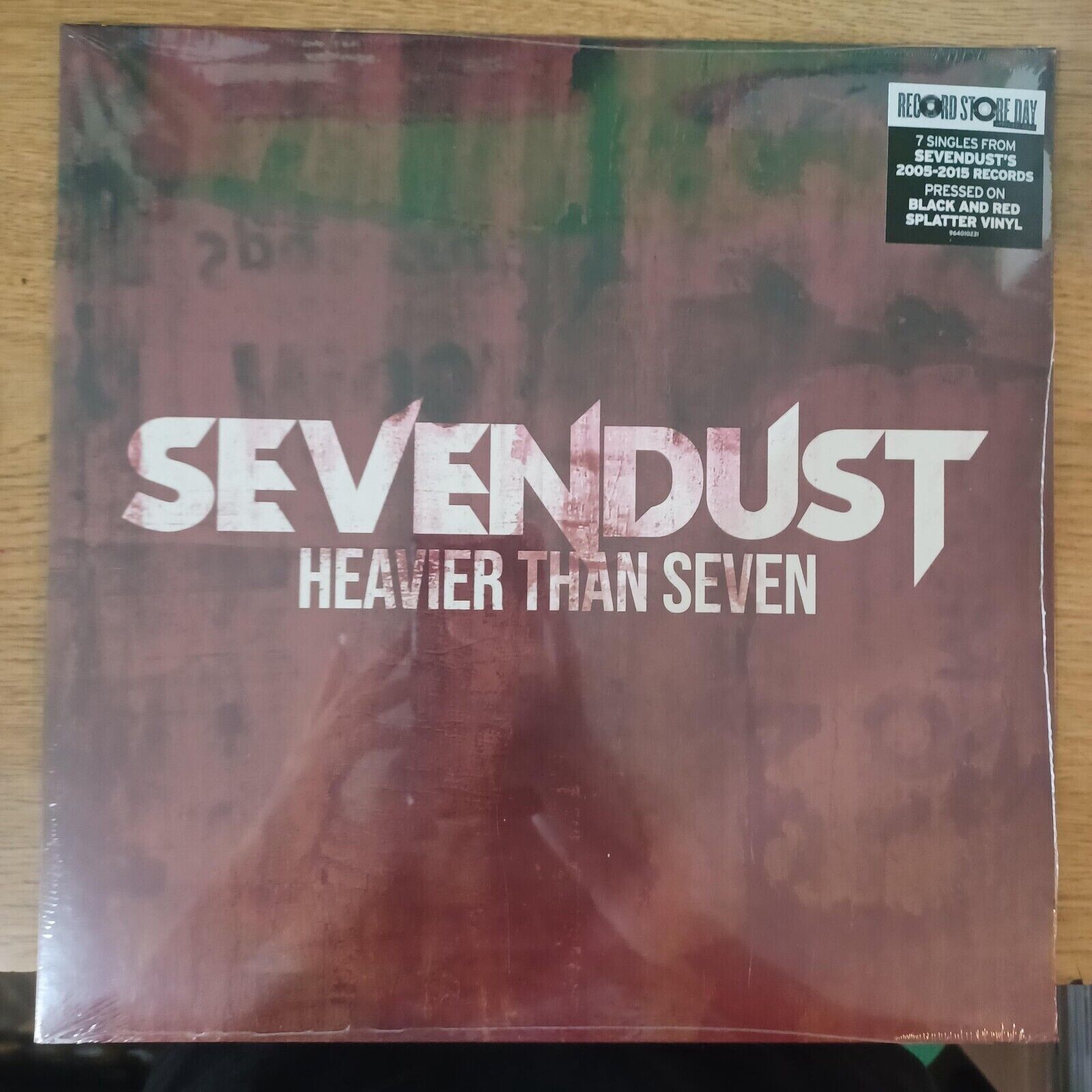 LP SEVENDUST Heavier Than Seven (RED/BLK SPLATTER Vinyl RSD 2024) SHIPS NOW