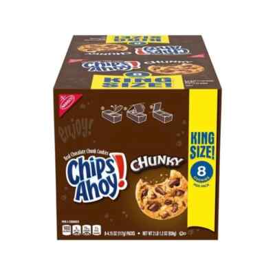 Nabisco Chips Ahoy Chunky King Size 8 Count