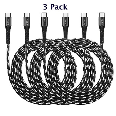 3Pack USB C USB C Cable FAST Charger Cord for iPad Pro, iPad